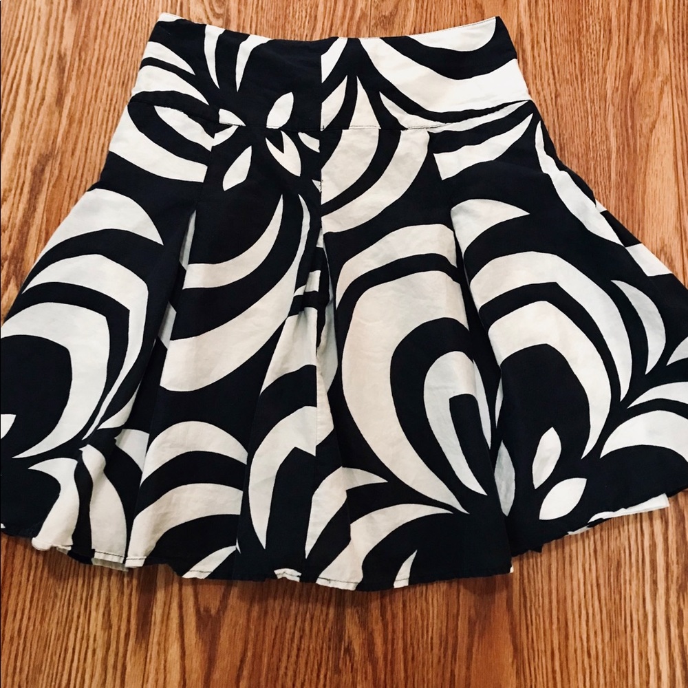 Blue and white skirt!
